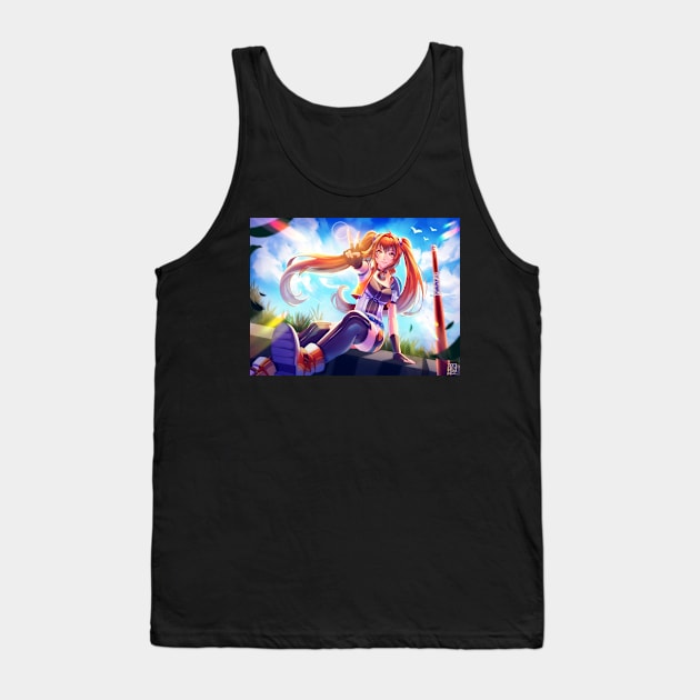 Estelle Bright - Trails in the Sky Tank Top by alinalal